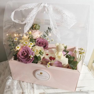 Clear Portable Flower Box