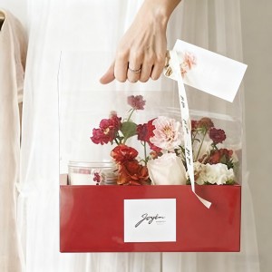 Clear Portable Flower Box