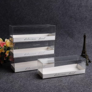 Clear Rectangle Cake Box