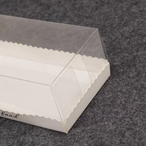 Clear Rectangle Cake Box