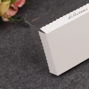 Clear Rectangle Cake Box