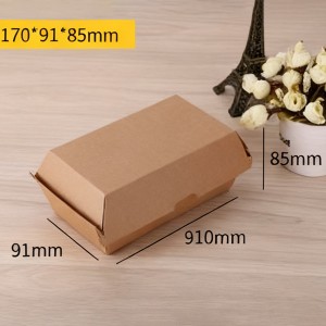 Corrugated Hamburger Box