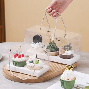 Cupcake Box With Rope