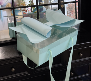 Flower Box With Bow