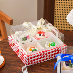 Houndstooth 9-Cupcake Box