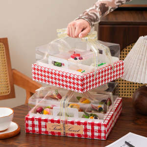 Houndstooth 9-Cupcake Box