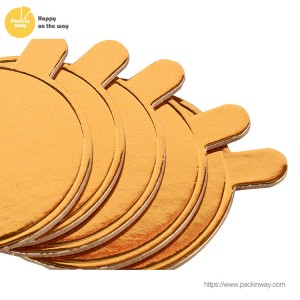2022 Latest Design China Gold Cake Drum - Mini cake base board factory customization | Sunshine – Packinway