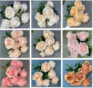 Nine-flowered Medium Roses