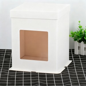 Paper Cake Box With Window