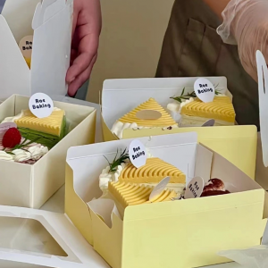 Pastry Box With Window