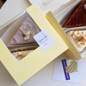 Pastry Box With Window