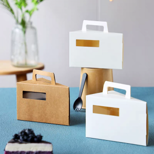 Portable Triangular Cake Box