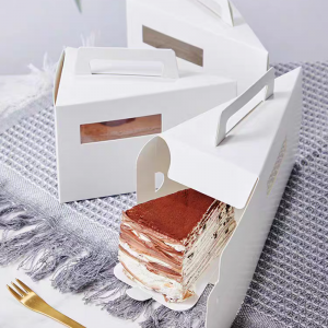 Portable Triangular Cake Box