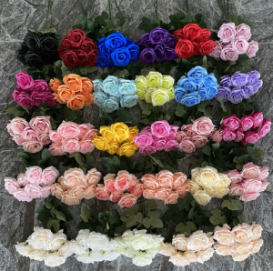 Seven-pronged Corner Roses