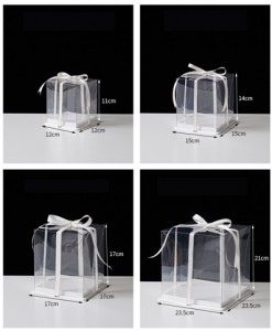 Square Clear Box