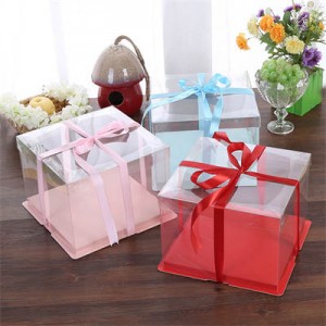 8 inch cake box with clear window wholesale | Sunshine