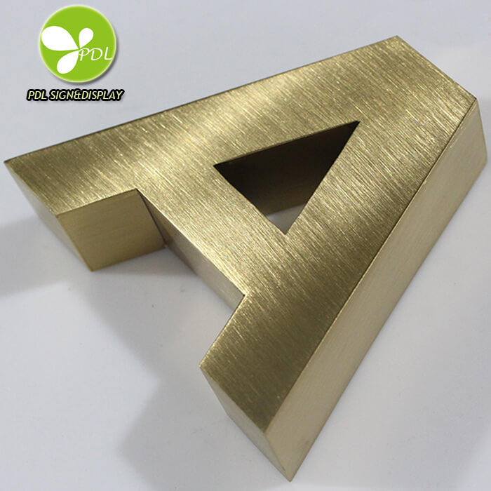 Stainless Steel Metal Sign Aluminum Channel Letter (1)