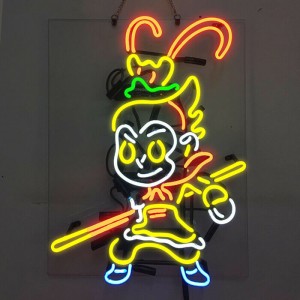 Producent dostosowany znak LED ze szklanym neonem do dekoracji wnętrz sklepu Bar Store