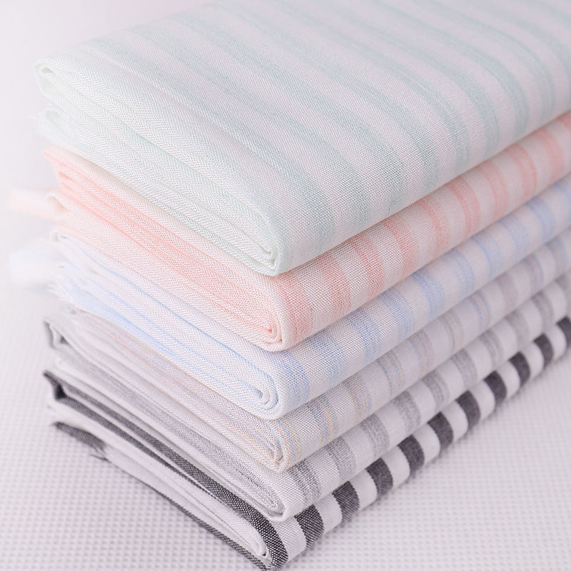 Chinese Professional Tc 65/35 21*21 70*56 Plain Fabric -
 100% cotton yarn dyed shirting fabric – Pengtong