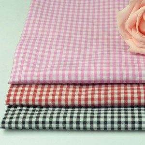Tissu pour chemise 100 % coton teint en fil