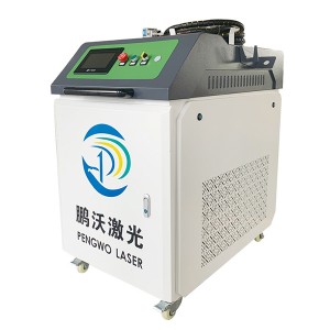 Mesin pembersih laser genggam mesin pembersih lapisan oksidasi industri berdaya tinggi pulsa penghilang karat laser terus menerus
