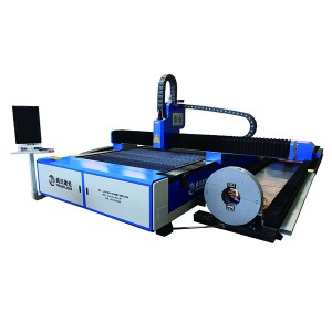 Fiber laser board and tube integrated machine