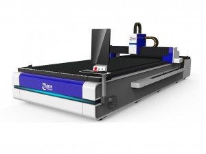 Open fiber laser cutting machine