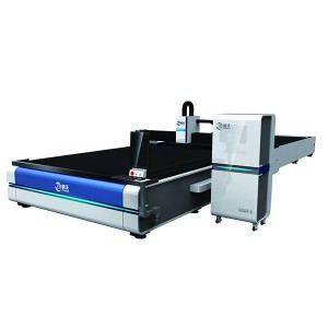 Máquina de corte a laser de dois interruptores Máquina de corte a laser de fibra Máquina de corte a laser de fibra aberta