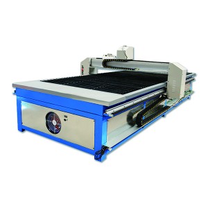 Full automatic metal plate table flame cutting machine gantry type CNC flame plasma dual-use cutting machine
