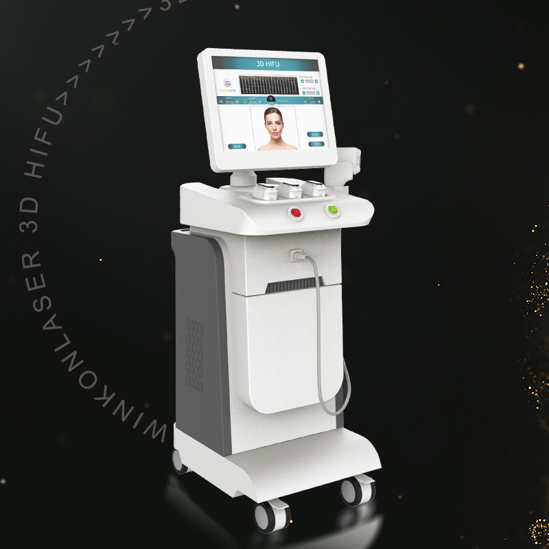 Vertical 11 Lines 3D HIFU Eye Face Lift Therapy Machine Price Manufacture Introduction: 3D Hifu facial lifting CS60