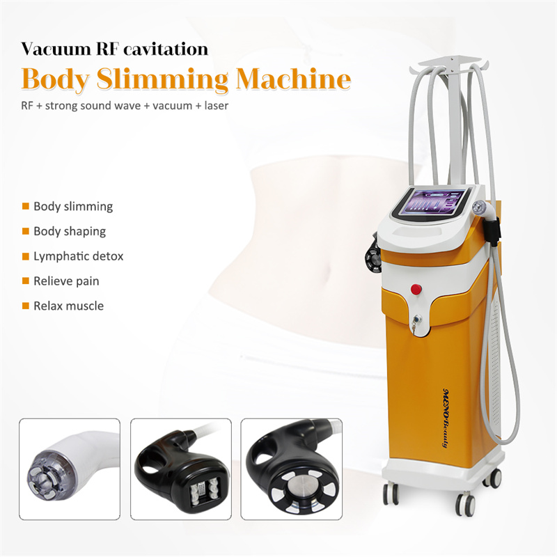 Vacuum Cavitation System Rf Cellulite Removal Weight Loss Beauty Salon Machine LS10