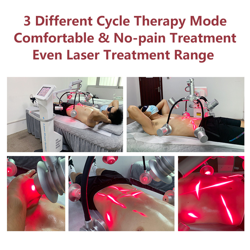 New Arrivals 6D Laser 532nm Green Color and 635nm Red Color Laser Fat Removal Slimming Machine Price Z6