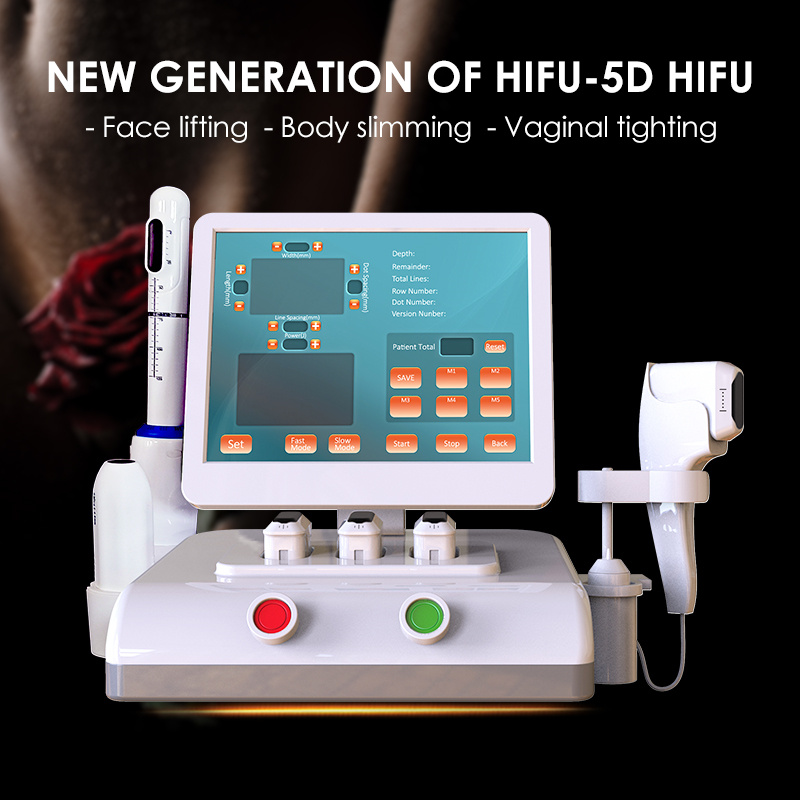 5D HIFU Eye Wrinkle Removal Face Lift Therapy Slimming Machine Price Manufacture HU700