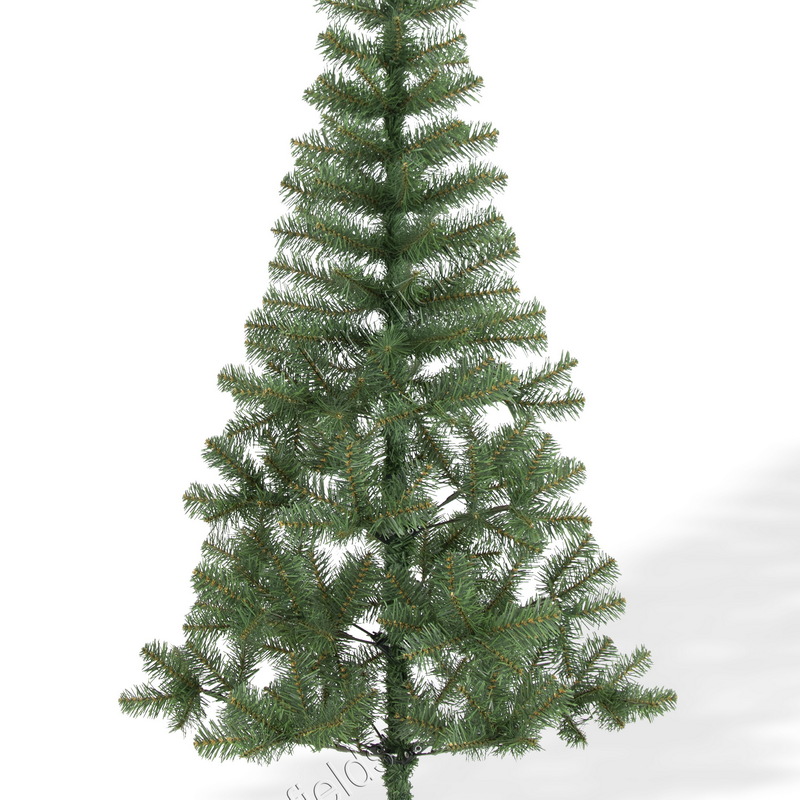 Artificial Christmas Tree, 5 ft Christmas Tree, PVC Tips,  Hinge,  Plastic Base.#DUPV-60J235GP