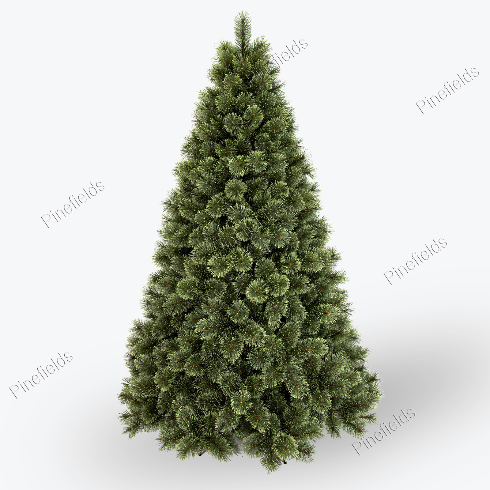 Artificial Christmas Tree, 7 ft Christmas Tree, Needle Mixed Tips,  Hinge,  Metal Base.#ICSZ-84J1031GM