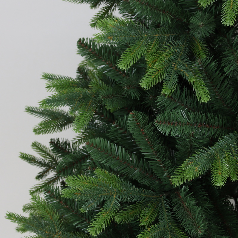 Artificial Christmas Tree, 6ft Christmas Tree, PE Mixed Tips,  Hinge,  Metal Base.#IQPE-72J1291GM