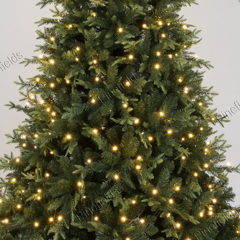 Artificial Christmas Tree, 7 ft Christmas Tree, PE Mixed Tips,  Hinge,  Metal Base.#NPE-84J3458GM