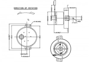 د مایکرو فلزي ګیر موټرو عمده پلور - 100 rpm DC ګیر موټرو 12v |پینچینګ موټور
