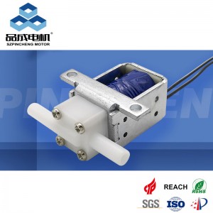 5V dc 3-пътен миниатюрен електромагнитен клапан вода |Pincheng Motor