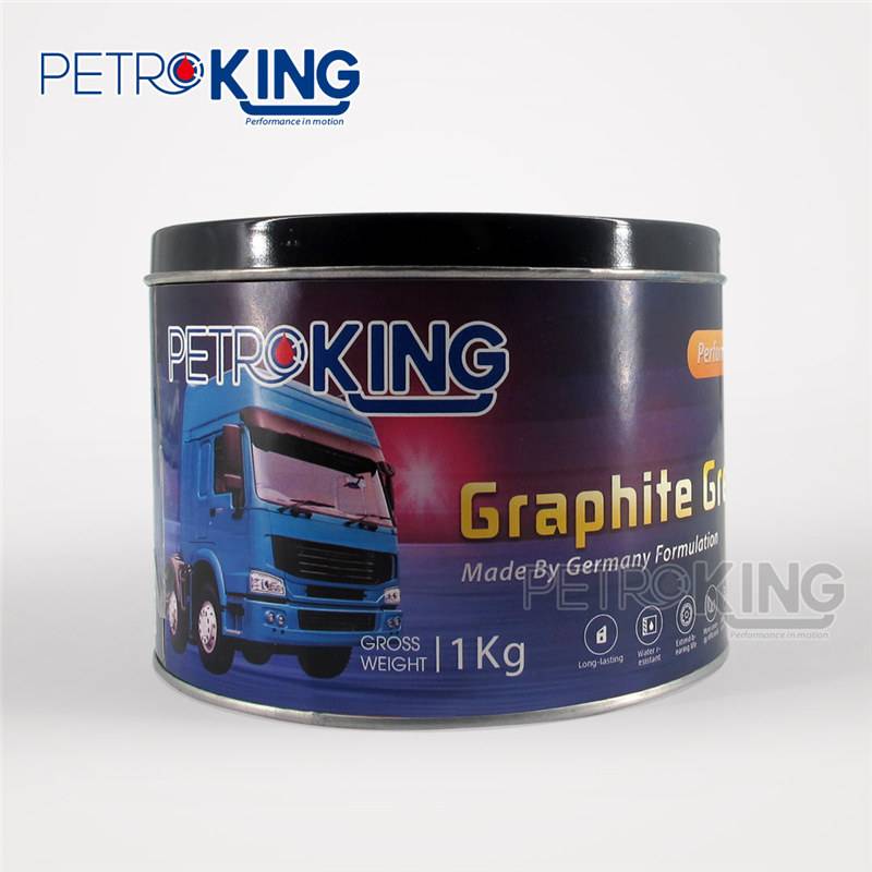Competitive Price for Chassis Grease - Petroking Black Graphite Grease 1kg Iron Tin – PETROKING