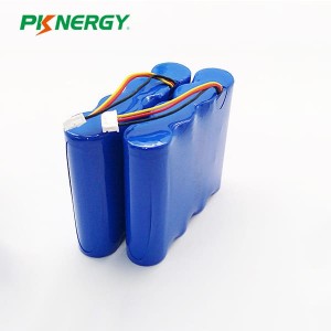 Paquete de baterías de iones de litio PKNERGY 18650 - 3.7V 6600mAh personalizado