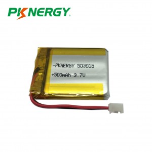 PKNERGY Li-Polymer 503035 500mAh 3.7V PCM ဖြင့်