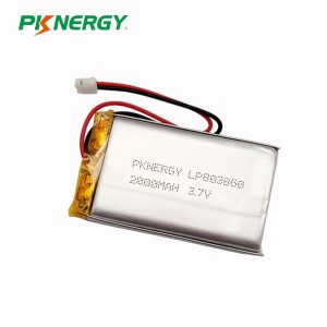 PKNERGY Li-Polymer 803860 2000mAh 3.7V dengan PCM