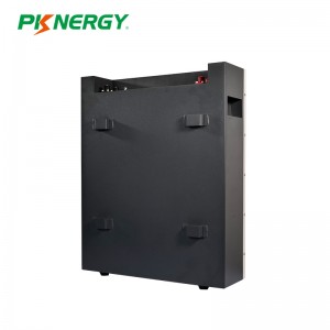 PKNERGY ဒီဇိုင်းအသစ် 5Kwh 51.2V 100Ah Powerwall LiFePO4 ဘက်ထရီ
