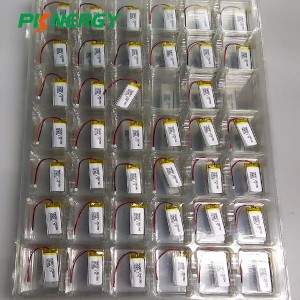 PKNERGY 3.7v 100mAh LP401525 Li-Polymer батерия