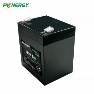 PKNERGY 12,8V 6Ah baterie LiFePo4 třídy A