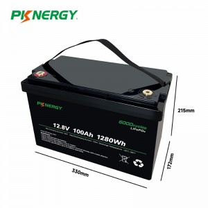 PKNERGY 12V 100Ah LiFePo4 akkumulátor