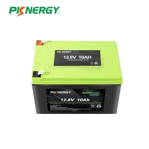 PKNERGY 12.8V 10Ah LiFePo4 Replacing Lead Acid Battery