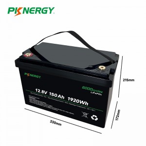 Bateria PKNERGY 12V 150Ah LiFePo4 para armazenamento de energia doméstica