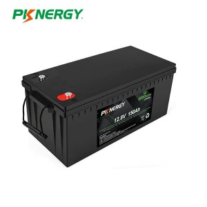 PKNERGY 12,8 V 150 Ah LiFePo4 Ersatz-Blei-Säure-Batterie